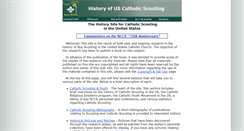 Desktop Screenshot of catholicscouting.org